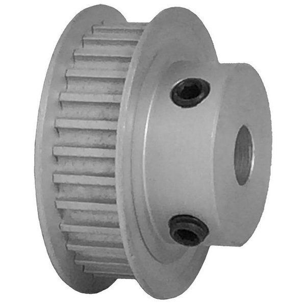 B B Manufacturing 30-3M06-6FA3, Timing Pulley, Aluminum, Clear Anodized,  30-3M06-6FA3